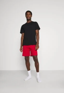 Boutique Fashion Men's Discount Store 32 Pier One 3 Pack - Pyjama Bottoms - Black/Mottled Dark Grey/Red