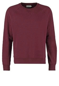 Pier One Sweatshirt - Bordeaux Melange -Boutique Fashion Men's Discount Store 48b19348ab244279983ca82344b8e6f9