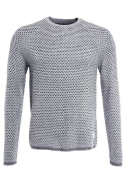 Pier One Jumper - Mottled Grey/Anthracite -Boutique Fashion Men's Discount Store 49849510e91645b6a37bfa7472b781e2