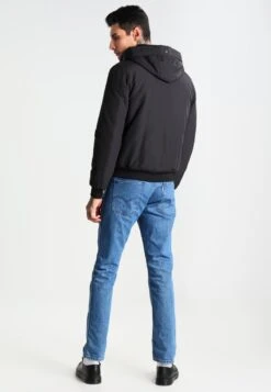 Pier One Winter Jacket - Black -Boutique Fashion Men's Discount Store 4a815e53c7f74ad4b110402d604dc450