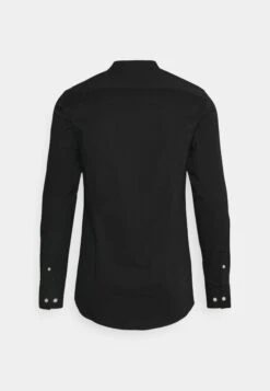 Pier One Muscle Fit Stand- Shirt - Black -Boutique Fashion Men's Discount Store 4a996db080b84eabb84fdf1c7069cd3e