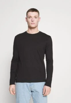 Pier One 5 Pack - Long Sleeved Top - White/Dark Blu/Grey -Boutique Fashion Men's Discount Store 504fb867bed4445ca997ccec5c3b3174