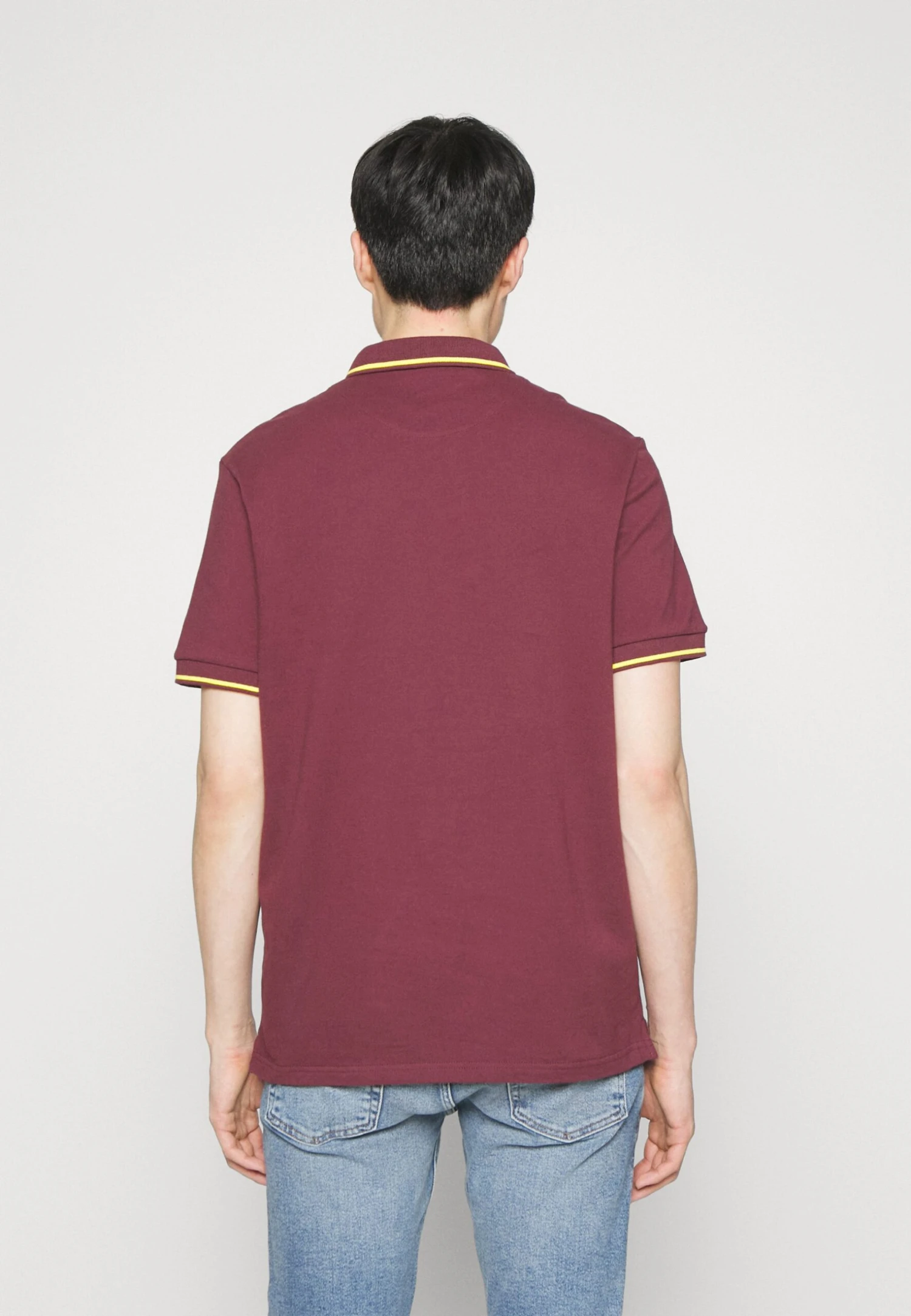 Pier One Neon Tipping Birdy - Polo Shirt - 304 - Bordeaux 3 Pier One Neon Tipping Birdy - Polo Shirt - 304 - Bordeaux - Image 3