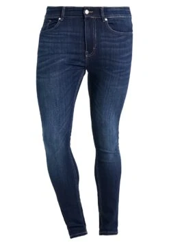 Pier One Jeans Skinny Fit - Dark-Blue Denim 8 Pier One Jeans Skinny Fit - Dark-Blue Denim -Boutique Fashion Men's Discount Store 513c7a96a6954a0f801b551214ed75da
