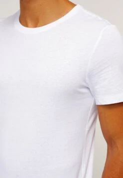 Pier One 2 Pack - Basic T-Shirt - White/Black -Boutique Fashion Men's Discount Store 5263f78b1e87481ea0e824d35031cd9e