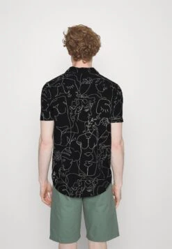 Pier One Resort Regular - Shirt - Black 8 Pier One Resort Regular - Shirt - Black -Boutique Fashion Men's Discount Store 5268045bc35c4972936cbe1c0fae5d99