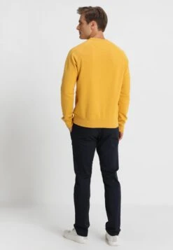 Pier One Sweatshirt - Yellow -Boutique Fashion Men's Discount Store 53fc6b51c5e04f2fac56886b18ac1871