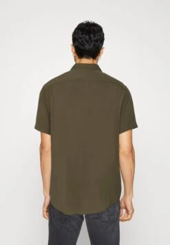 Pier One 2 Pack - Shirt - Olive/Black 8 Pier One 2 Pack - Shirt - Olive/Black -Boutique Fashion Men's Discount Store 546821186edc45e88d5685683acdc761