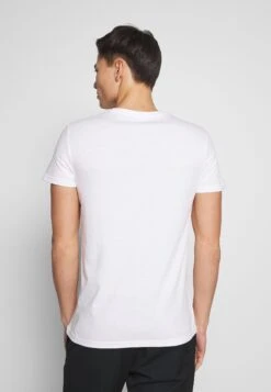 Pier One 5 Pack - Basic T-Shirt - Olive/ White/ Navy /Yellow /Black -Boutique Fashion Men's Discount Store 560f1638d1d540d292f22e00c5c63c6b