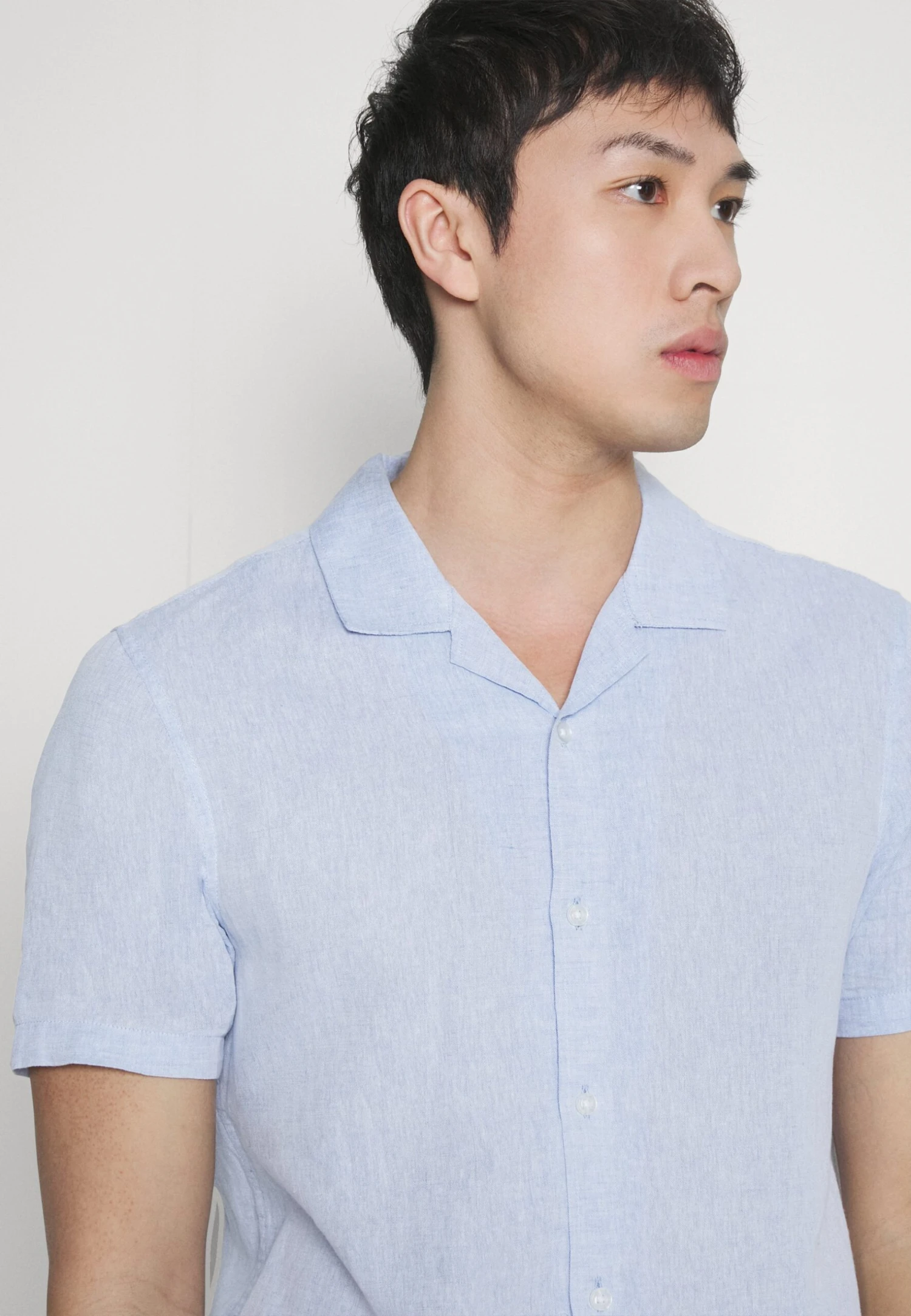 Pier One Shirt - Light Blue 5 Pier One Shirt - Light Blue - Image 5