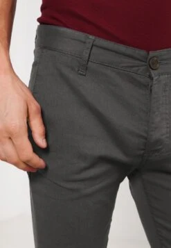 Pier One Chinos - Dark Grey -Boutique Fashion Men's Discount Store 57afc5e7d2fb4fccb50811bdf725c68c