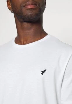 Pier One 5 Pack - Basic T-Shirt - White/Blue/Stone -Boutique Fashion Men's Discount Store 5838dd46526247959db36fa669d89e4b