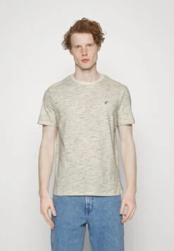 Pier One 5 Pack - Basic T-Shirt - Mottled Dark Blue/Yellow/Orange -Boutique Fashion Men's Discount Store 58a6380d3fa249ca8419447359b12001