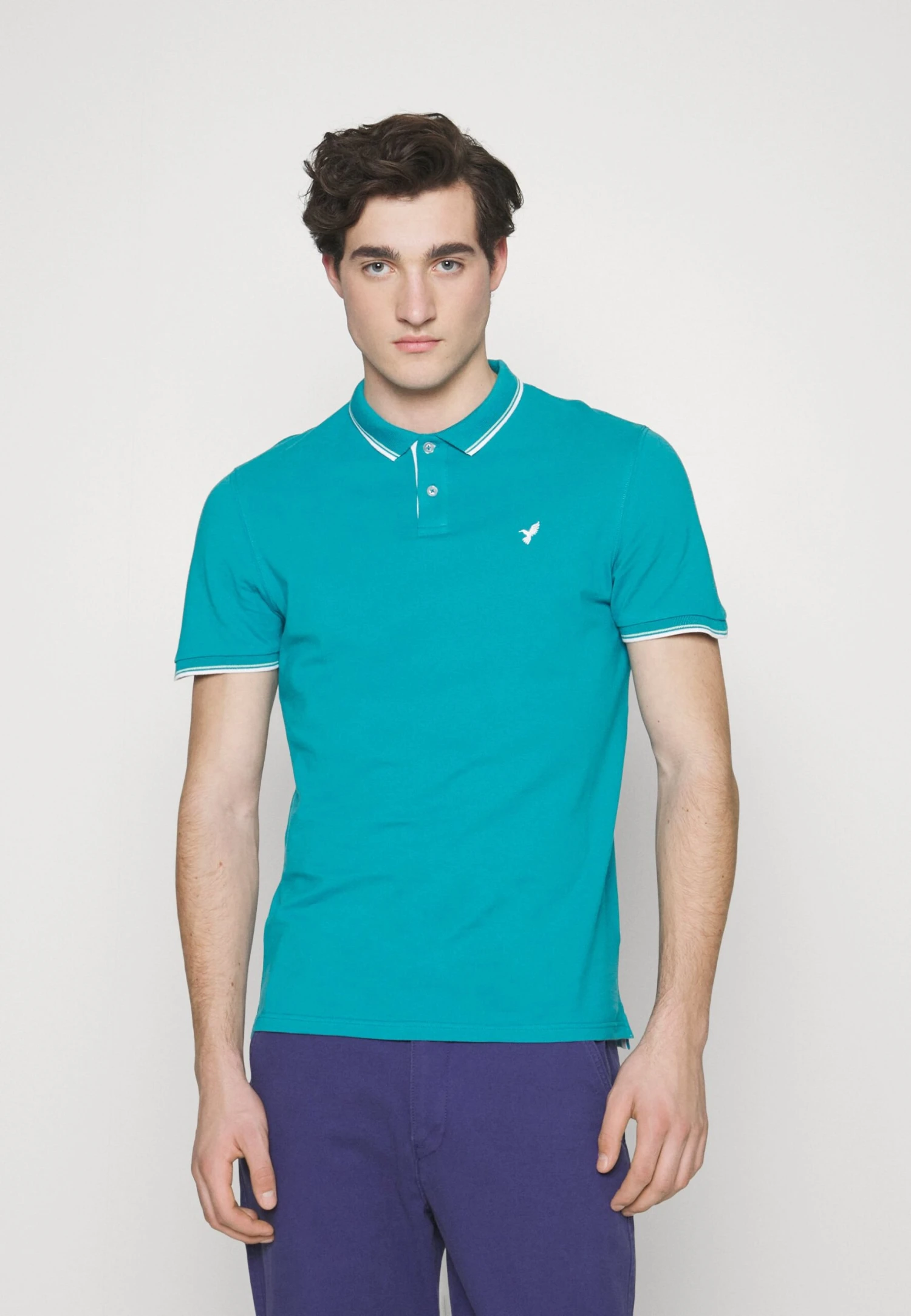 Pier One Polo Shirt - Teal 1 Pier One Polo Shirt - Teal