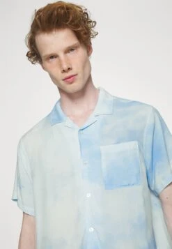 Pier One Shirt - White/Light Blue -Boutique Fashion Men's Discount Store 58fc4509ffd94ca0b473eacd4b9a2b9e