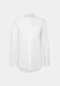 Pier One Muscle Fit Stand- Shirt - White 8 Pier One Muscle Fit Stand- Shirt - White -Boutique Fashion Men's Discount Store 5a9412a14083403cb941fa6fbb6ea6b4