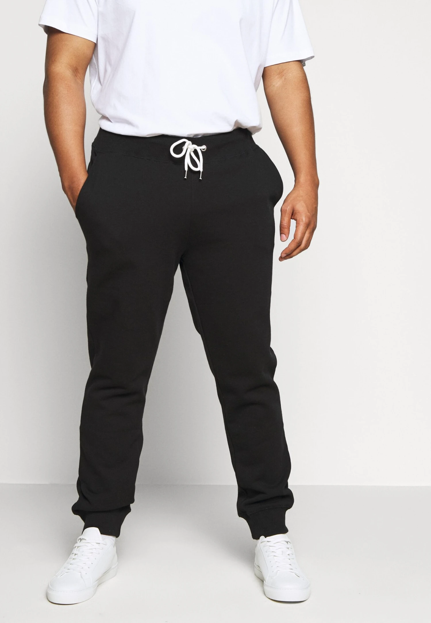 Pier One 2 Pack - Tracksuit Bottoms - Black/Mottled Light Grey 3 Pier One 2 Pack - Tracksuit Bottoms - Black/Mottled Light Grey - Image 3