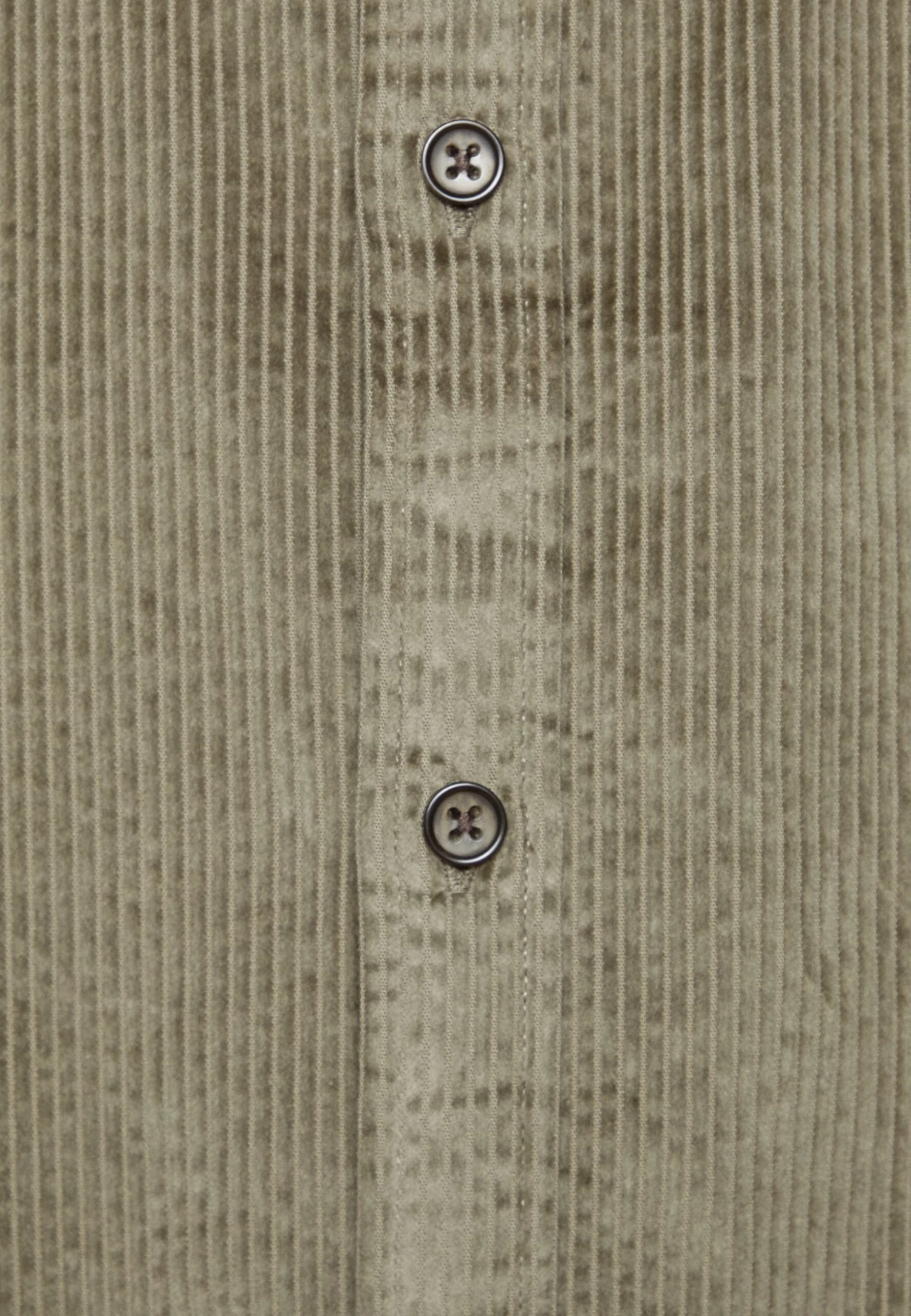 Pier One Corduroy Overshirt - Shirt - Khaki 3 Pier One Corduroy Overshirt - Shirt - Khaki - Image 3