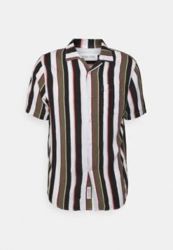 Pier One Shirt - Khaki/Dark Blue