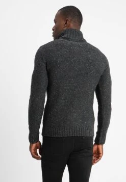 Pier One Jumper - Mottled Dark Grey 7 Pier One Jumper - Mottled Dark Grey -Boutique Fashion Men's Discount Store 61a86e44e5094b75a405aac4d1fb9803