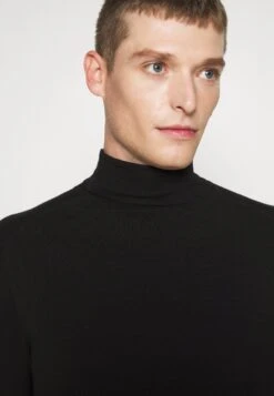 Pier One 2 Pack - Basic Turtleneck - Jumper - Black -Boutique Fashion Men's Discount Store 6469b3ea28e04ed0b8560b59d2670e46