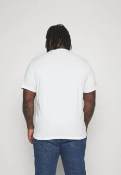 Pier One 2 Pack - Basic T-Shirt - Dark Blue/White -Boutique Fashion Men's Discount Store 64a19e90fb5d4b5ea84ff84166d51e87