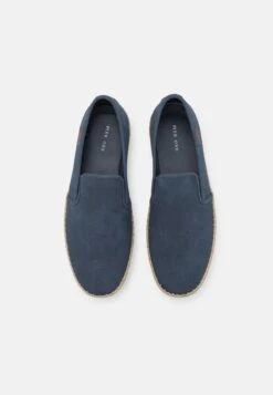 Pier One Slip-Ons - Blue -Boutique Fashion Men's Discount Store 656e6ee4162f42a2829e5998266ce0ae