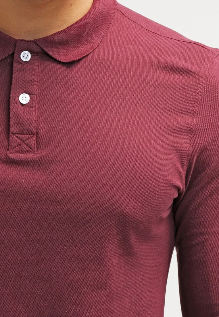 Pier One Polo Shirt - Bordeaux 4 Pier One Polo Shirt - Bordeaux - Image 4