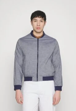 Boutique Fashion Men's Discount Store 4 Pier One Bomber Jacket - Dark Blue