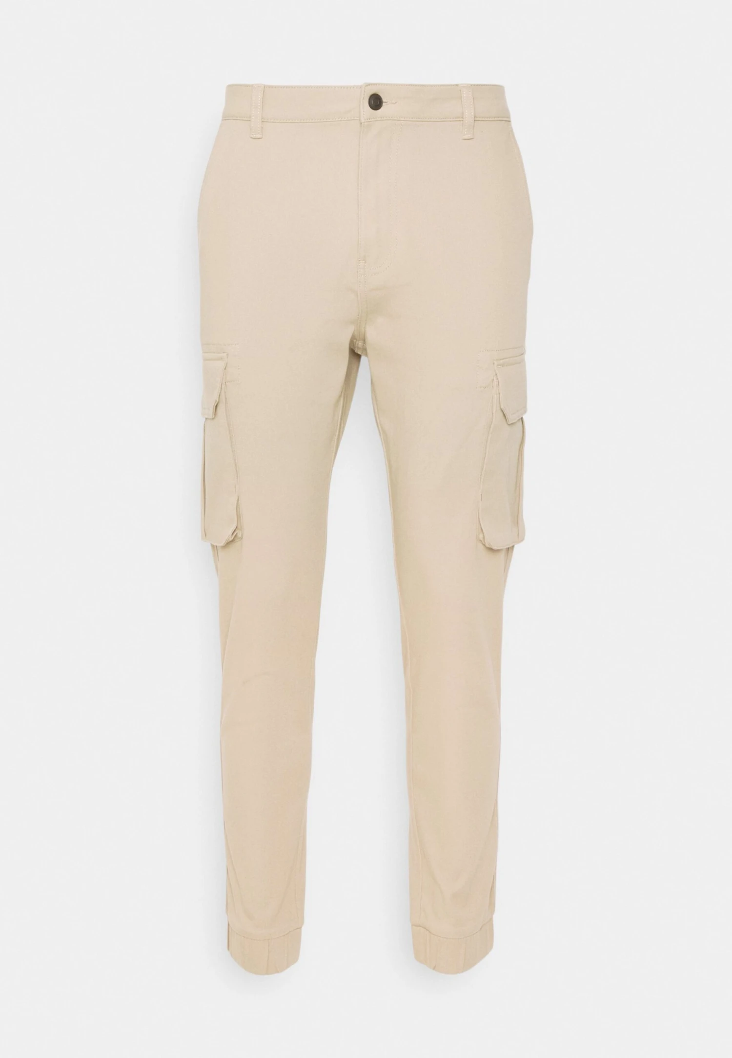 Pier One Cuffed Skinny Trouser- Cargo Trousers - Tan 4 Pier One Cuffed Skinny Trouser- Cargo Trousers - Tan - Image 4