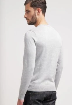 Pier One Basic Crewneck - Jumper - Light Grey 7 Pier One Basic Crewneck - Jumper - Light Grey -Boutique Fashion Men's Discount Store 6d5b627af5584db19c7c8d109de35784