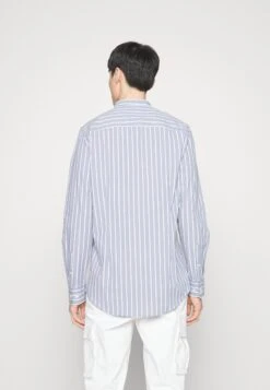 Pier One Muscle Fit Stand- Shirt - Blue -Boutique Fashion Men's Discount Store 6f902e87935b415aa0482cac3fb832df