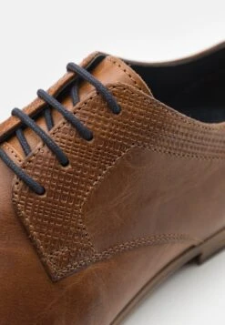 Pier One Leather - Lace-Ups - Camel -Boutique Fashion Men's Discount Store 716155b914ba4635bc2e0b673dc3a912
