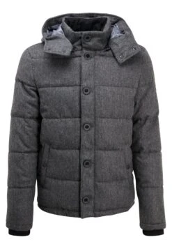 Pier One Winter Jacket - Grey Melange -Boutique Fashion Men's Discount Store 7454b54ee791466c972bb2db1401f09a