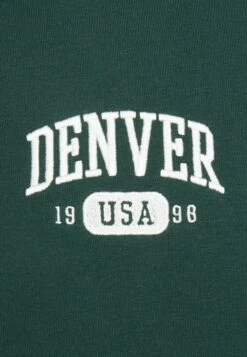 Pier One Denver College Hoodie- Sweatshirt - Green -Boutique Fashion Men's Discount Store 752110e4a87f4d94834d2533b6a901a1