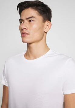 Pier One 5 Pack - Basic T-Shirt - Olive/ White/ Navy /Yellow /Black -Boutique Fashion Men's Discount Store 77c2d2519090484184f315586af02578