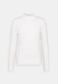 Pier One Jumper - White -Boutique Fashion Men's Discount Store 782f4c218b7341b5bca367ed422902f6