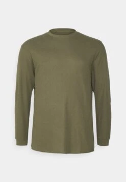 Pier One Long Sleeved Top - Olive -Boutique Fashion Men's Discount Store 78faad0d40ab43a18955ea7dd94c7fea
