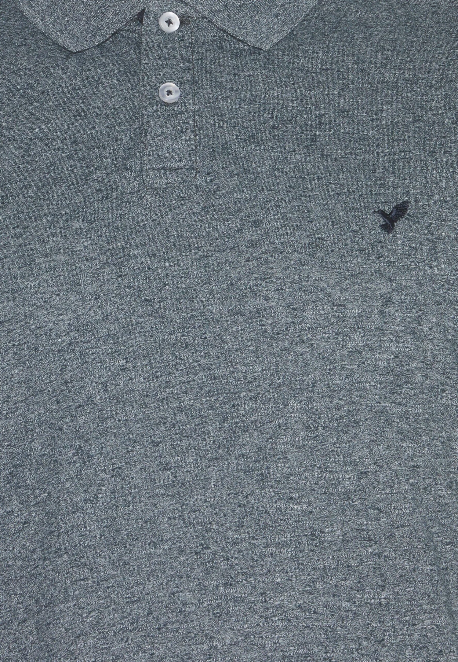 Pier One Polo Shirt - Mottled Blue 3 Pier One Polo Shirt - Mottled Blue - Image 3