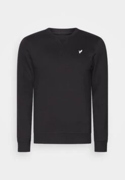 Pier One Sweatshirt - Black/Mottled Grey -Boutique Fashion Men's Discount Store 7954a7df4b094e52bda097136e48cead