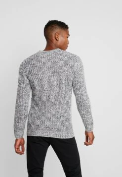 Pier One Jumper - Mottled Grey -Boutique Fashion Men's Discount Store 7ededbdb5f3b414fa71c7c0746a2fbde