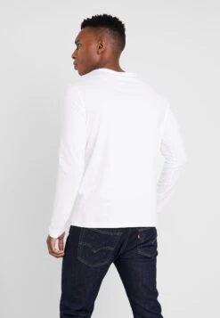 Pier One 2 Pack - Long Sleeved Top - White -Boutique Fashion Men's Discount Store 7f5bd5f2ca76498e9b79d8cef7ef0b16