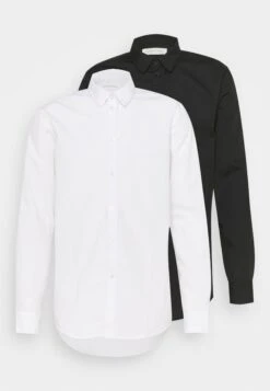 Pier One 2 Pack - Formal Shirt - White/Black