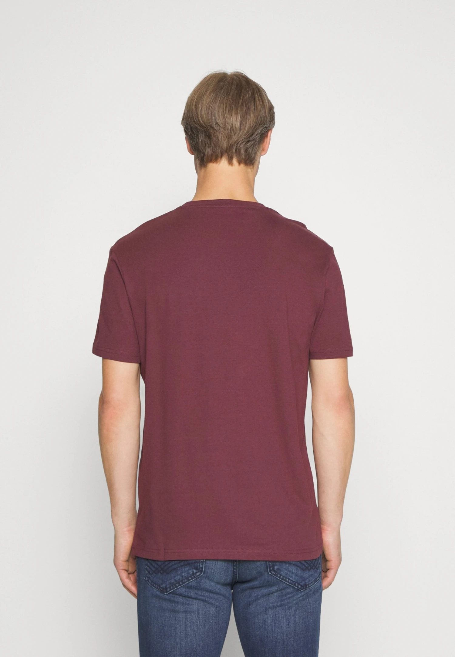 Pier One 5 Pack - Basic T-Shirt - Bordeaux/Dark Green/Dark Blue 5 Pier One 5 Pack - Basic T-Shirt - Bordeaux/Dark Green/Dark Blue - Image 5