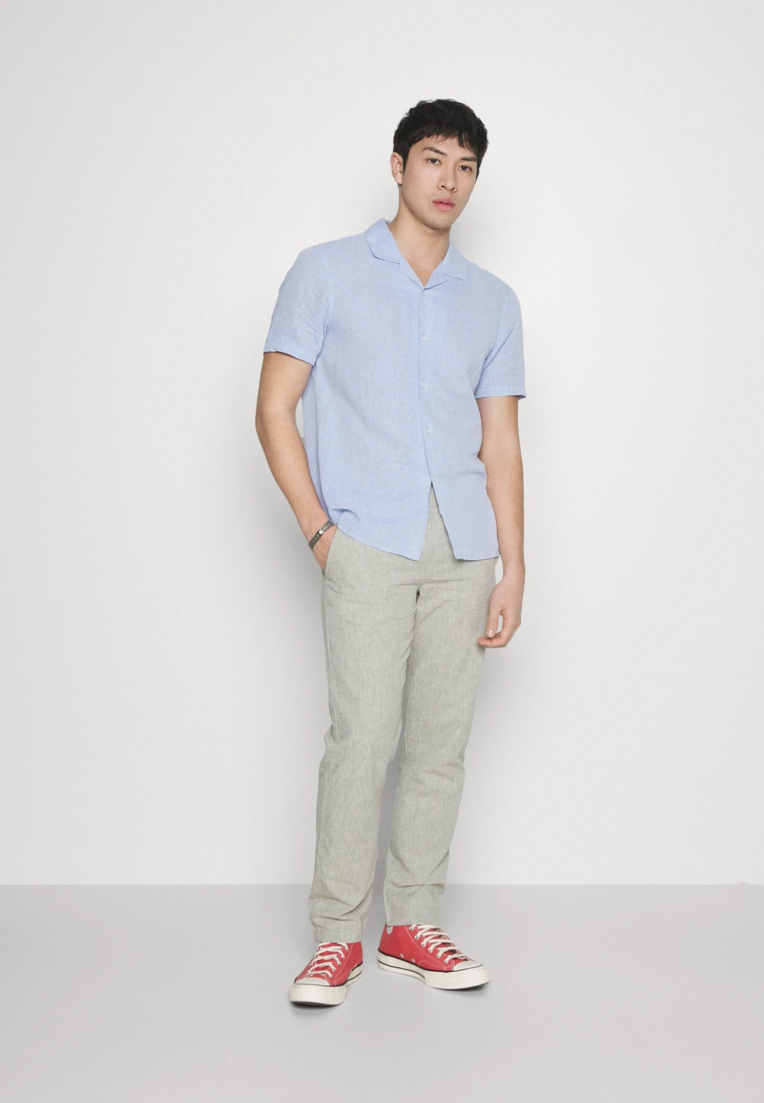 Pier One Shirt - Light Blue 2 Pier One Shirt - Light Blue - Image 2