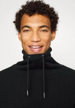 Pier One Structure Block High Collar - Cardigan - Black 9 Pier One Structure Block High Collar - Cardigan - Black -Boutique Fashion Men's Discount Store 8ae538afff544777a63a44071114fc02