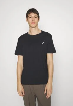 Pier One 5 Pack - Basic T-Shirt - Black/White/Dark Blue -Boutique Fashion Men's Discount Store 8efda8ef684d4c4b842c548c3a43e2cf