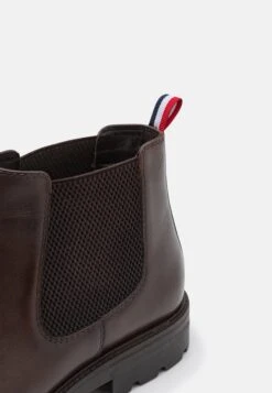 Pier One Leather - Classic Ankle Boots - Dark Brown -Boutique Fashion Men's Discount Store 908f418b58f8480e8877815a34cf1cd1