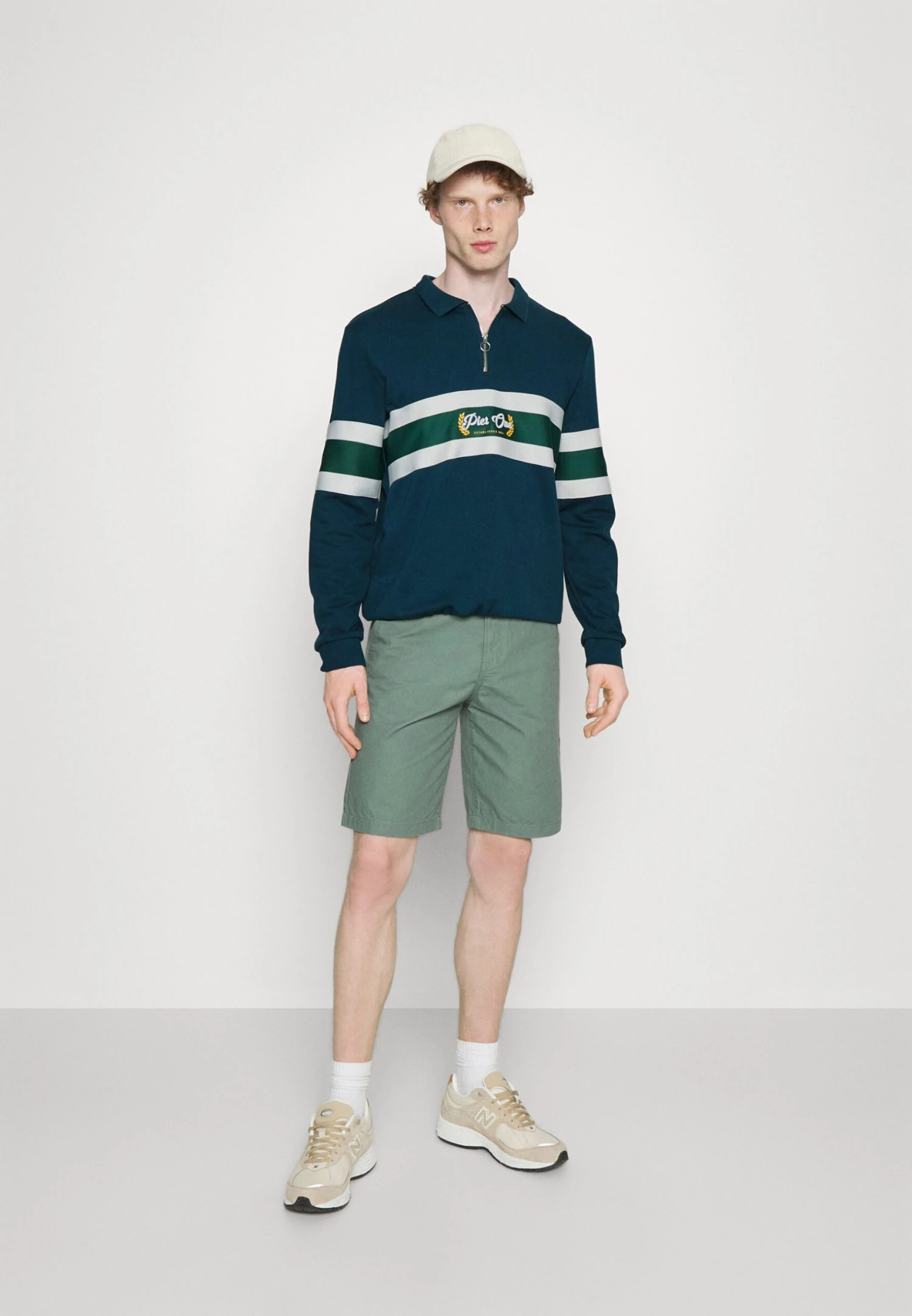 Pier One Sweatshirt - Dark Blue 2 Pier One Sweatshirt - Dark Blue - Image 2