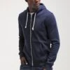 Pier One Zip-Up Sweatshirt - Navy